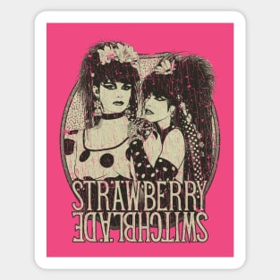 Strawberry Switchblade 1981 Sticker